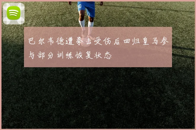 巴尔韦德遭拳击受伤后回归皇马参与部分训练恢复状态